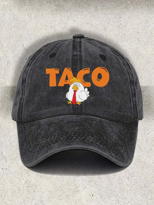 TACO Chicken Printed Baseball Cap