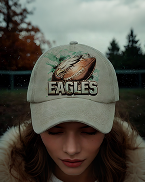 Eagles Game Day Print Baseball Cap