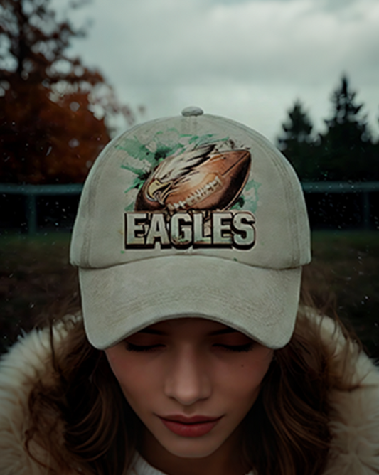 Eagles Game Day Print Baseball Cap