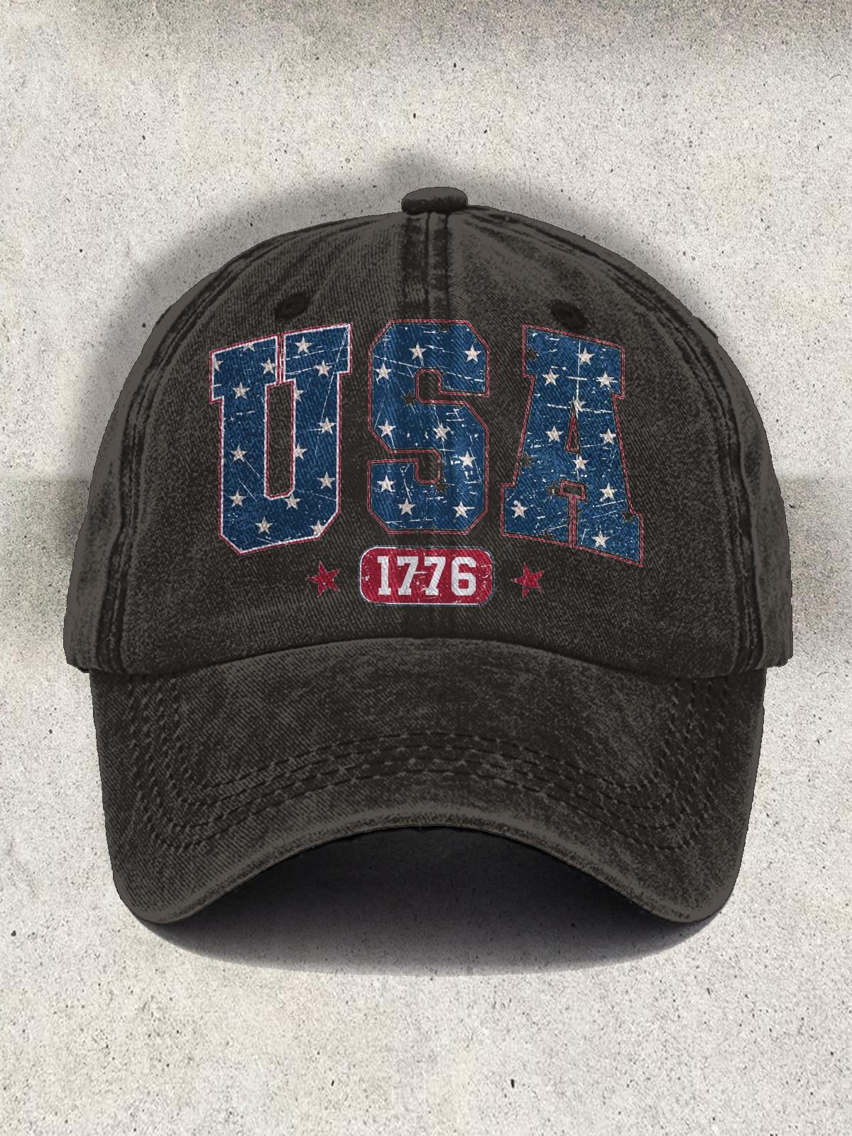 USA1776 Printed Baseball Cap